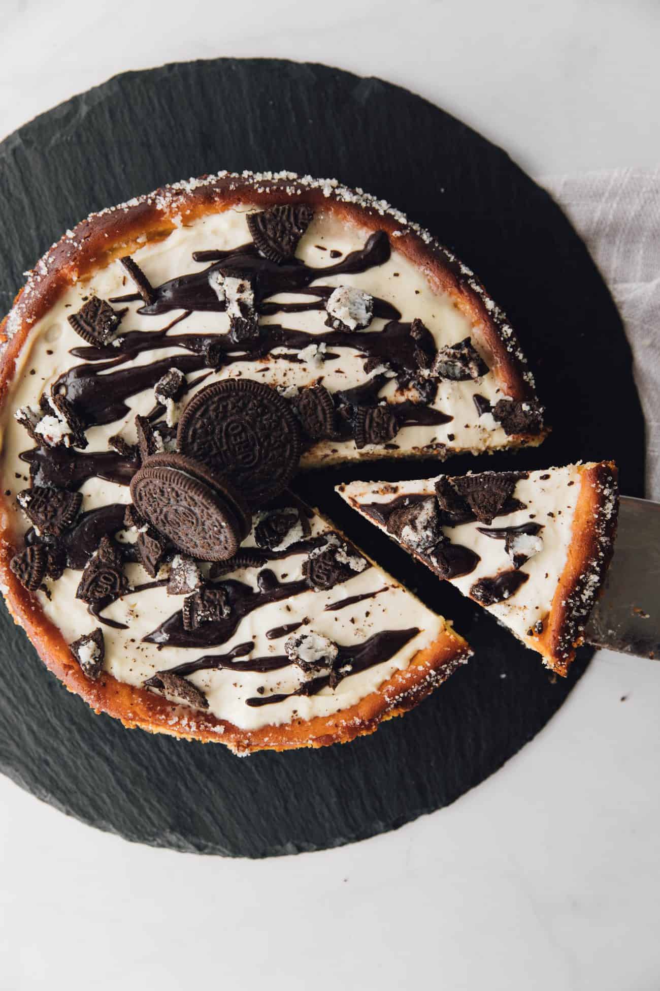 Chocolate Cookie Cheesecake