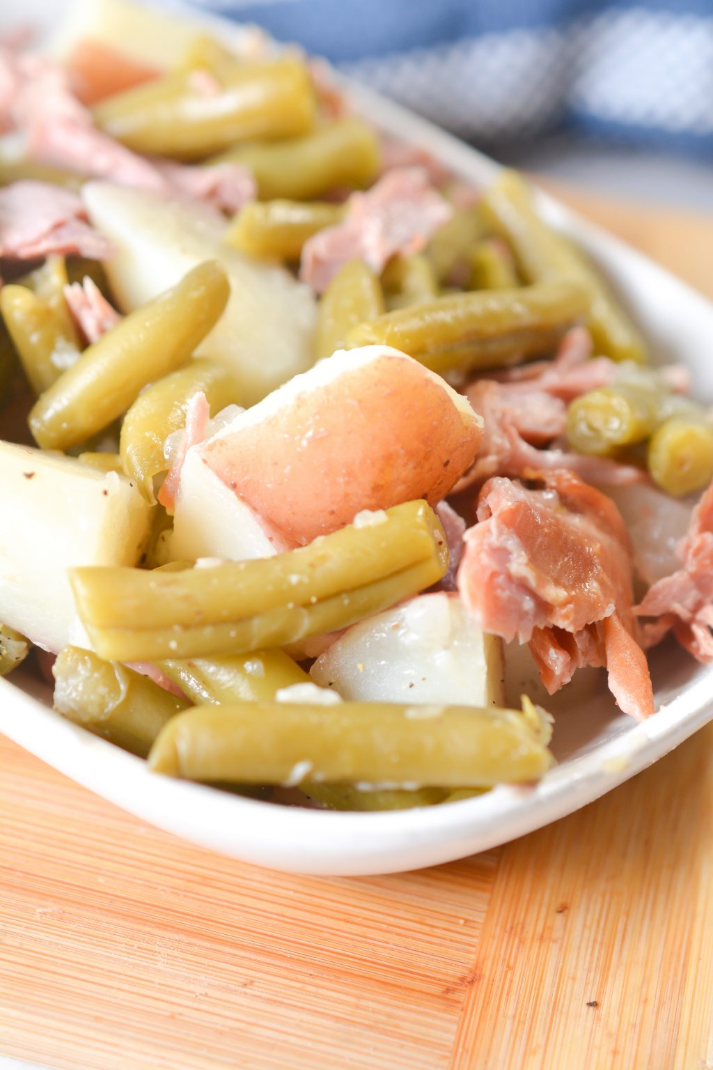 Country Style Green Beans with Red Potatoes - Sweet Pea's Kitchen