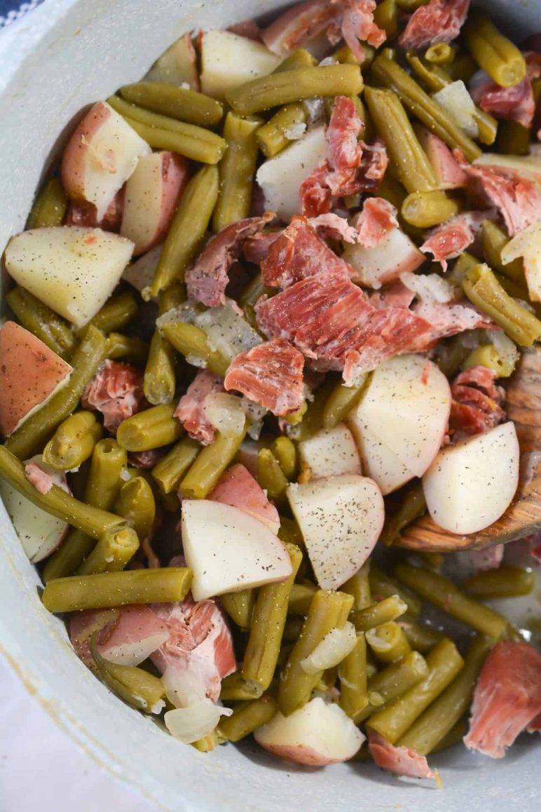 Country Style Green Beans with Red Potatoes Sweet Pea's Kitchen
