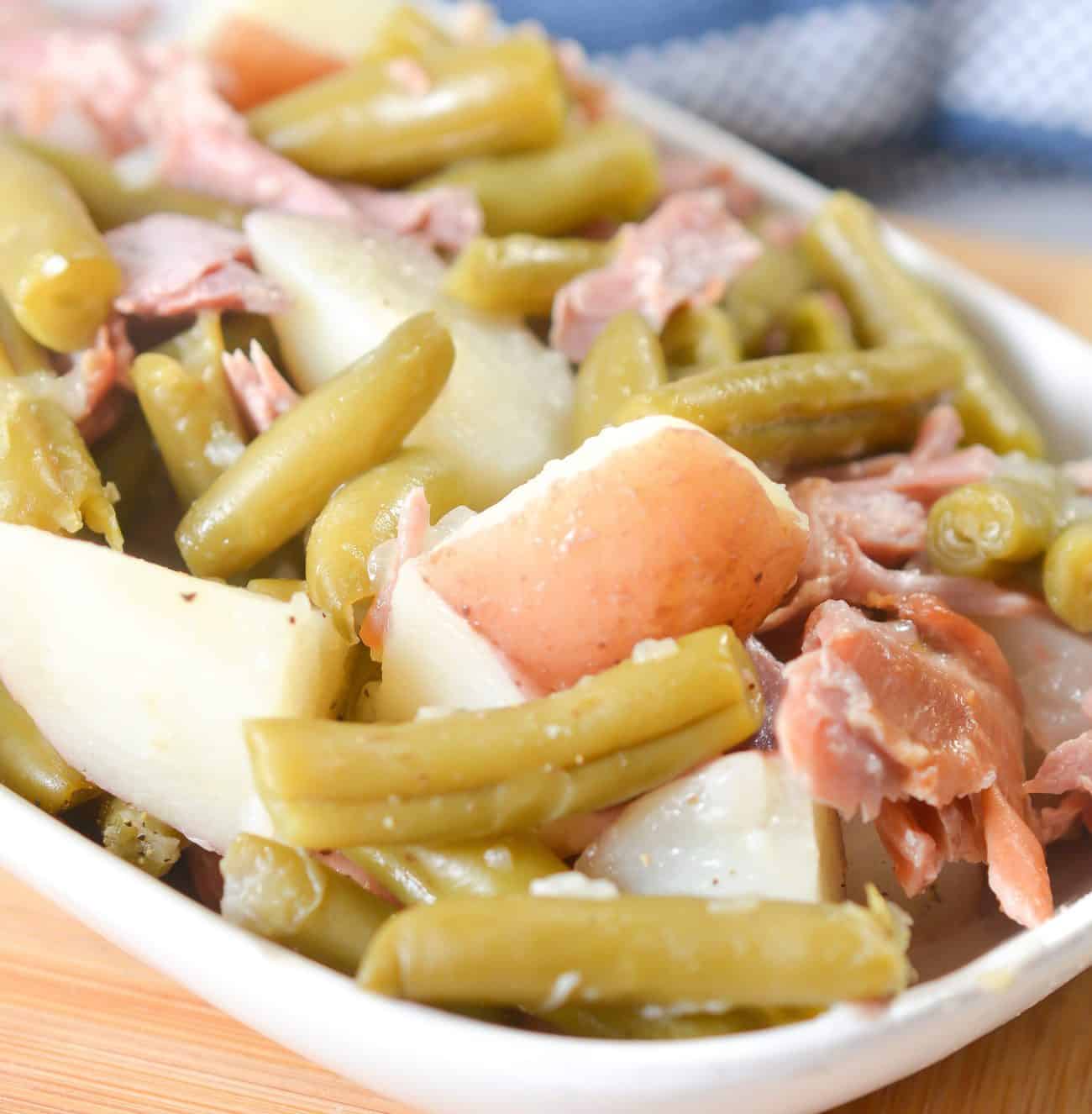 Country Style Green Beans with Red Potatoes Sweet Pea's Kitchen