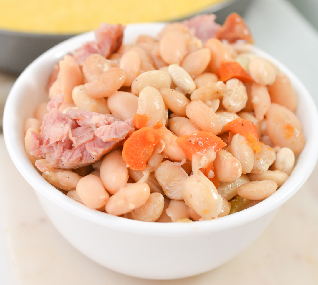 Crockpot Great Northern Beans - Sweet Pea's Kitchen