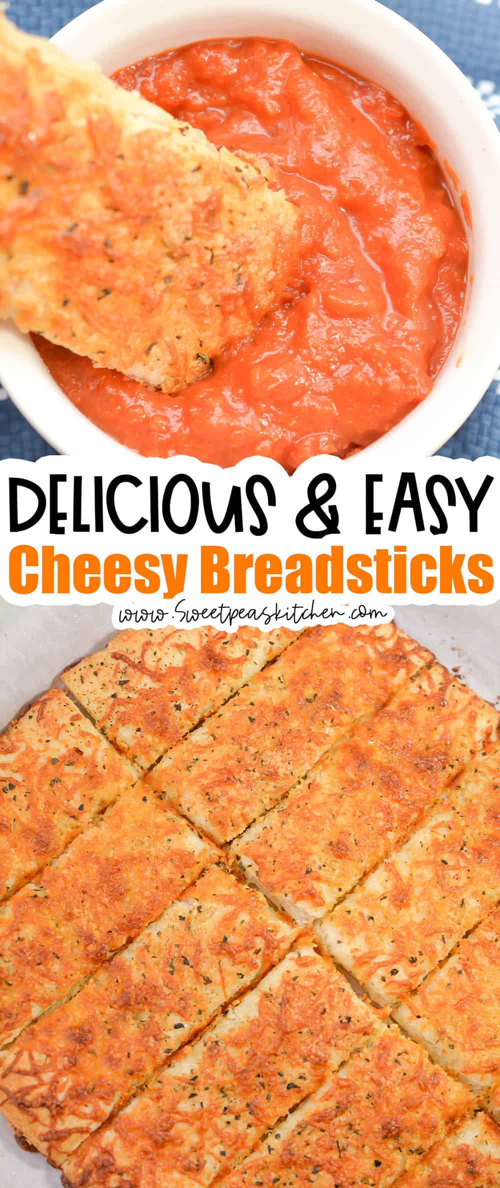Easy Cheesy Breadsticks