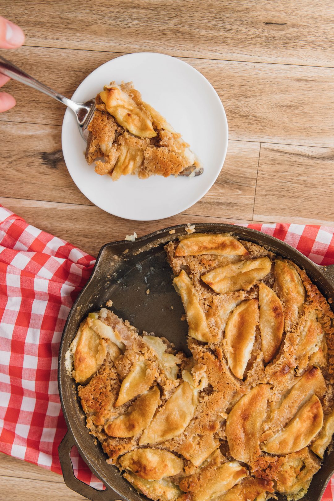 Easy Swedish Apple Pie - Sweet Pea's Kitchen