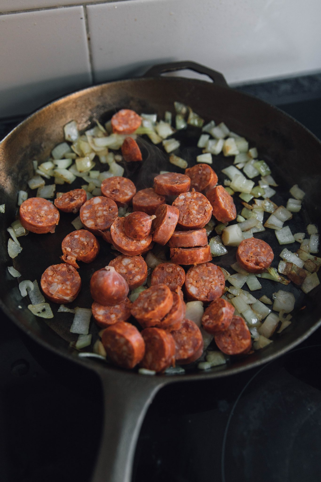 Kielbasa Cabbage Potato Skillet - Sweet Pea's Kitchen