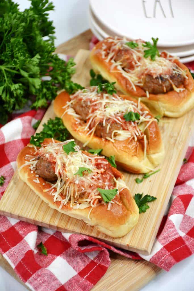 Meatball Boats Sweet Pea's Kitchen