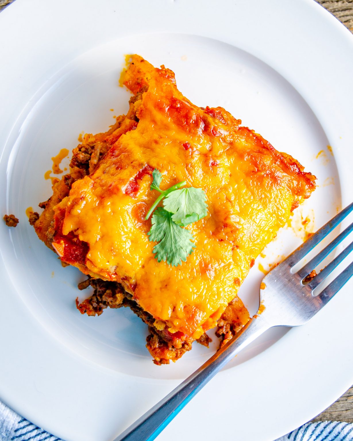 Mexican Taco Lasagna - Sweet Pea's Kitchen