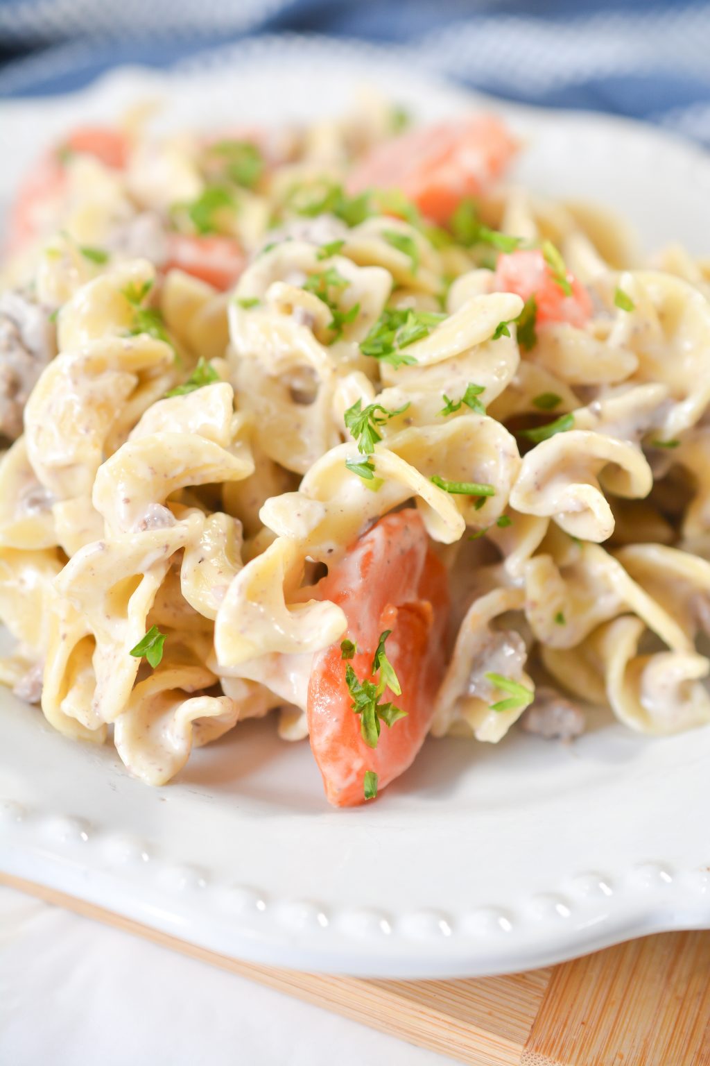 Beef Noodle Casserole - Easy Egg Noodle Casserole Recipe