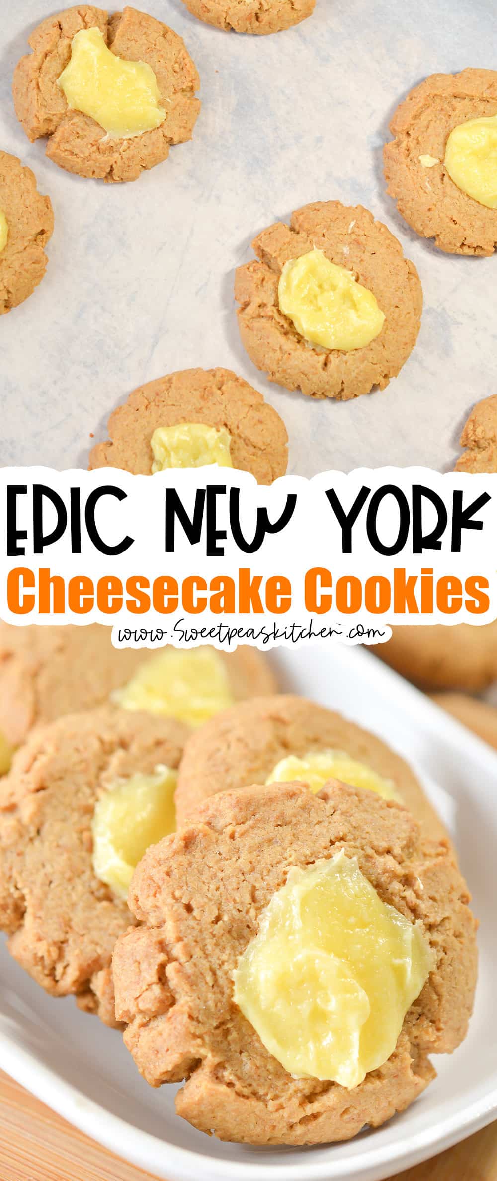 New York Cheesecake Cookies