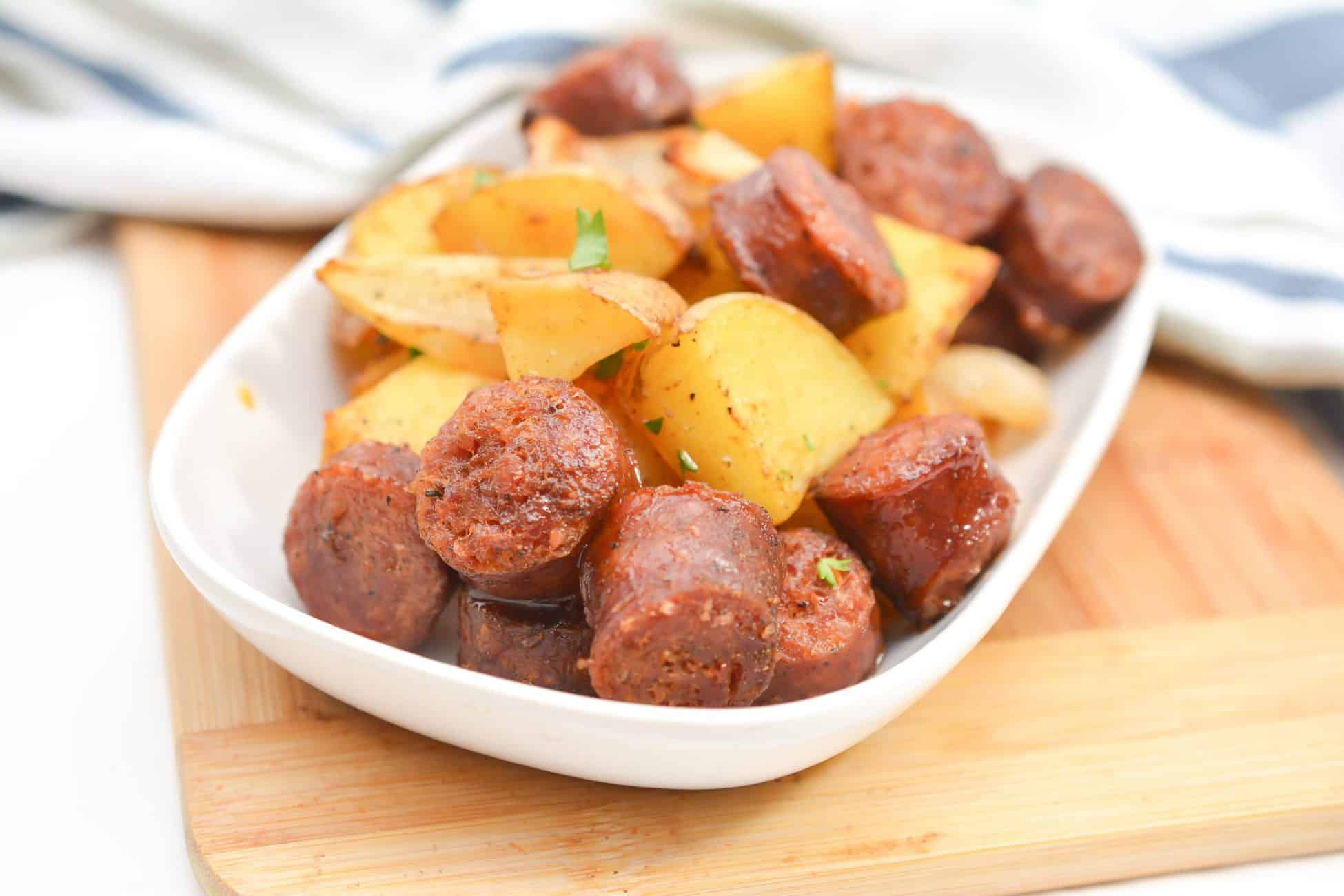 Oven Roasted Sausage and Potatoes