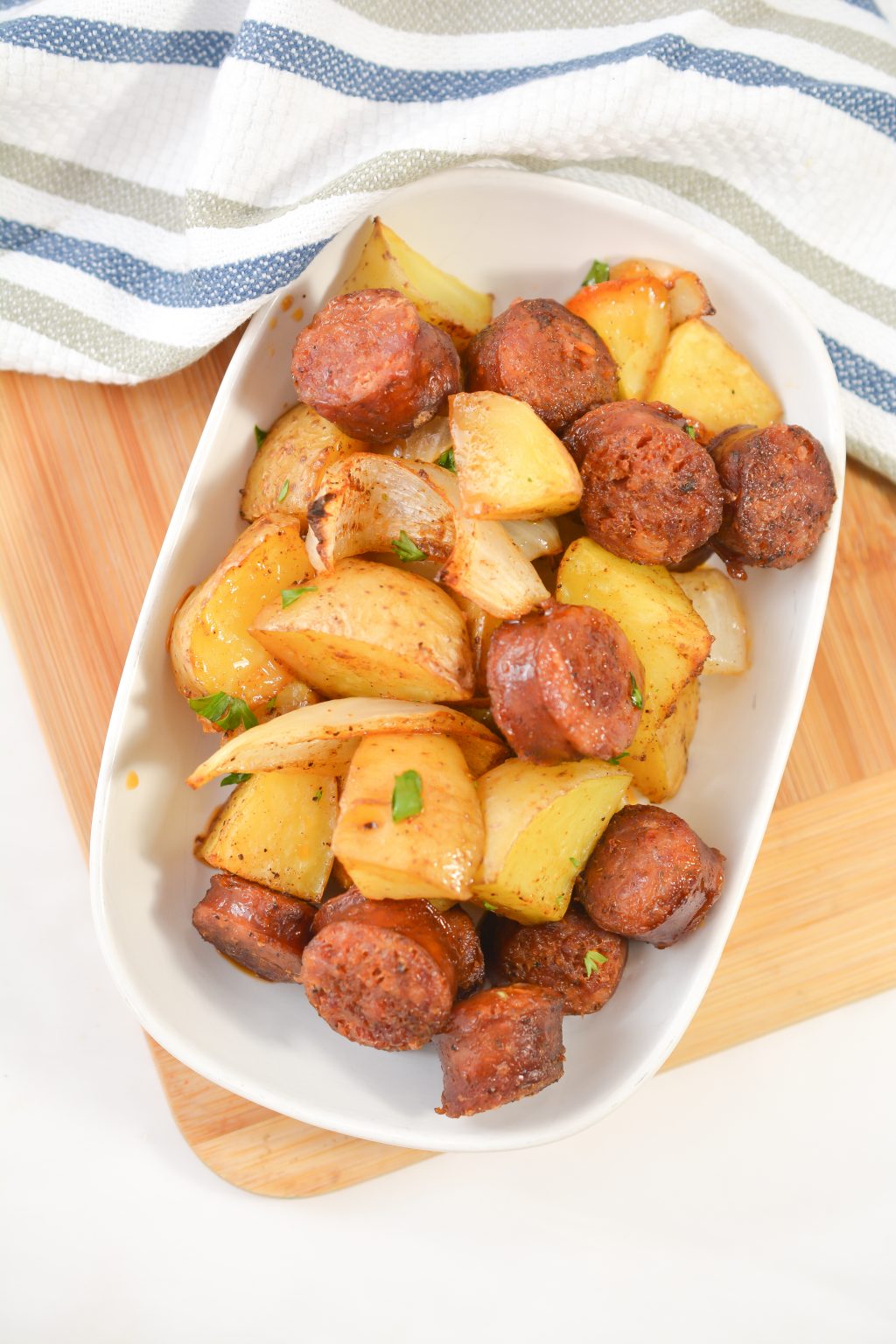 One Pan Oven Roasted Potatoes, Sausage and Peppers Sweet Pea's Kitchen