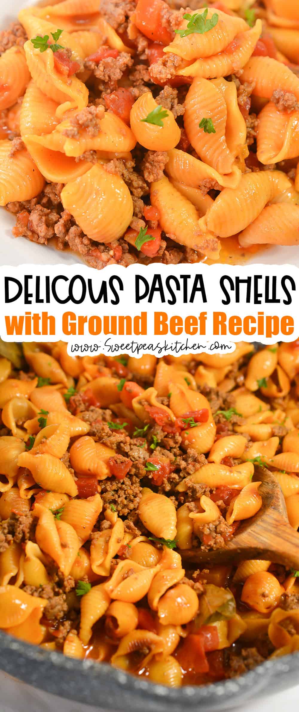 Pasta Shells with Ground Beef on pinterest