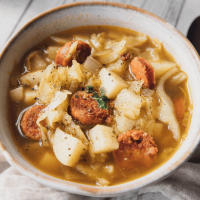 Polish Kielbasa and Cabbage Soup