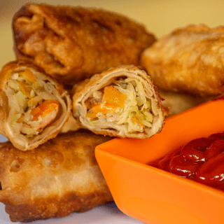 Shrimp and Cabbage Egg Rolls - Sweet Pea's Kitchen