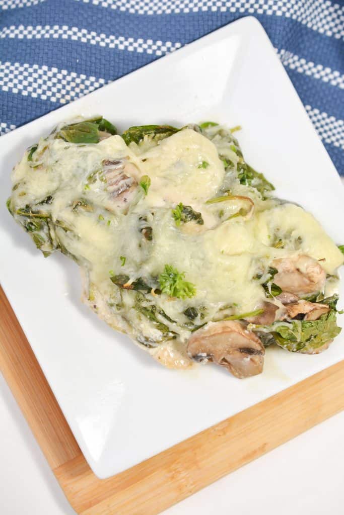 Spinach Chicken and Mushroom - Sweet Pea's Kitchen