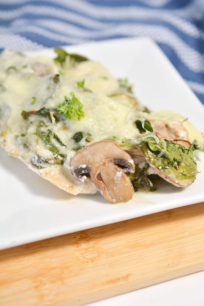 Spinach Chicken and Mushroom - Sweet Pea's Kitchen