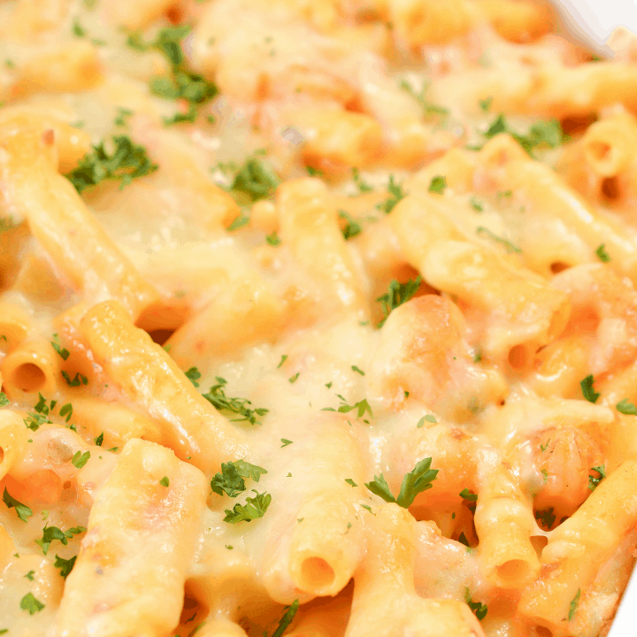 Baked Ziti with Shrimp Sweet Pea's Kitchen