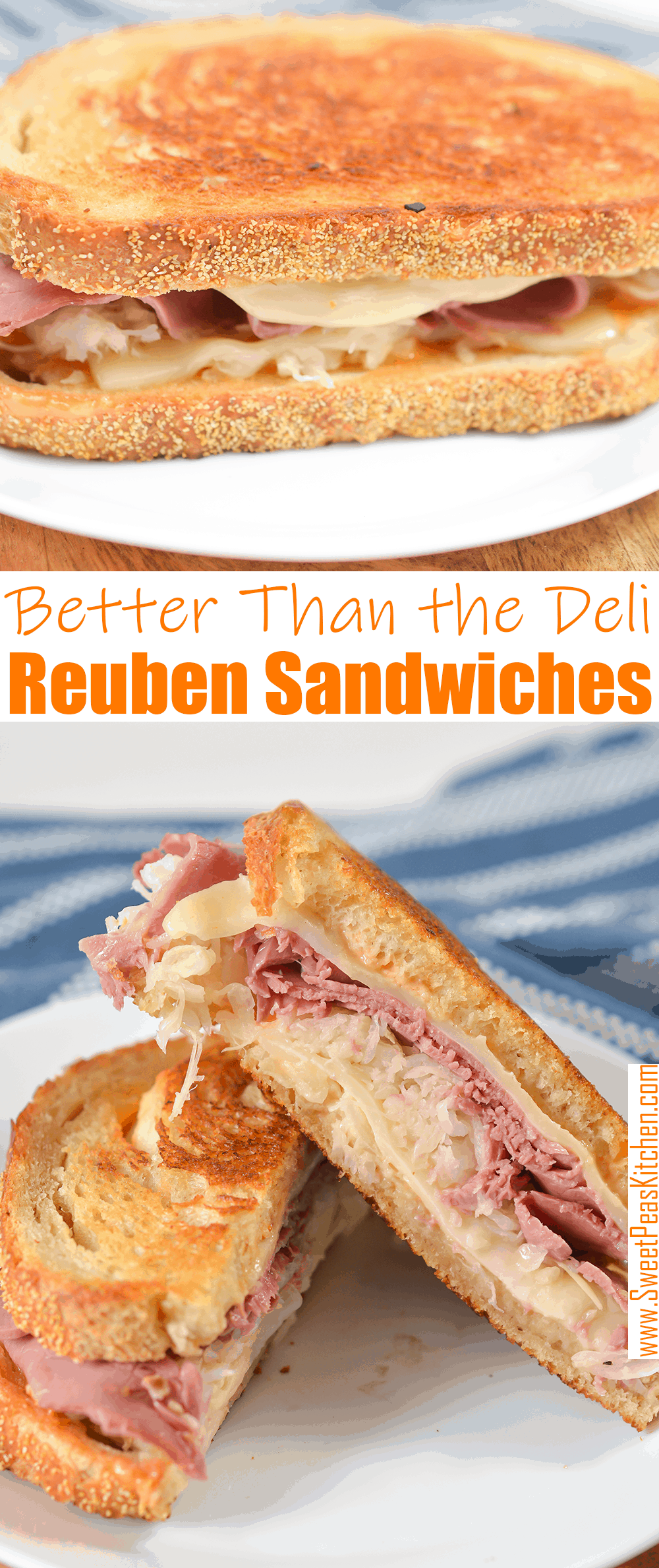 Better Than the Deli Reuben Sandwiches