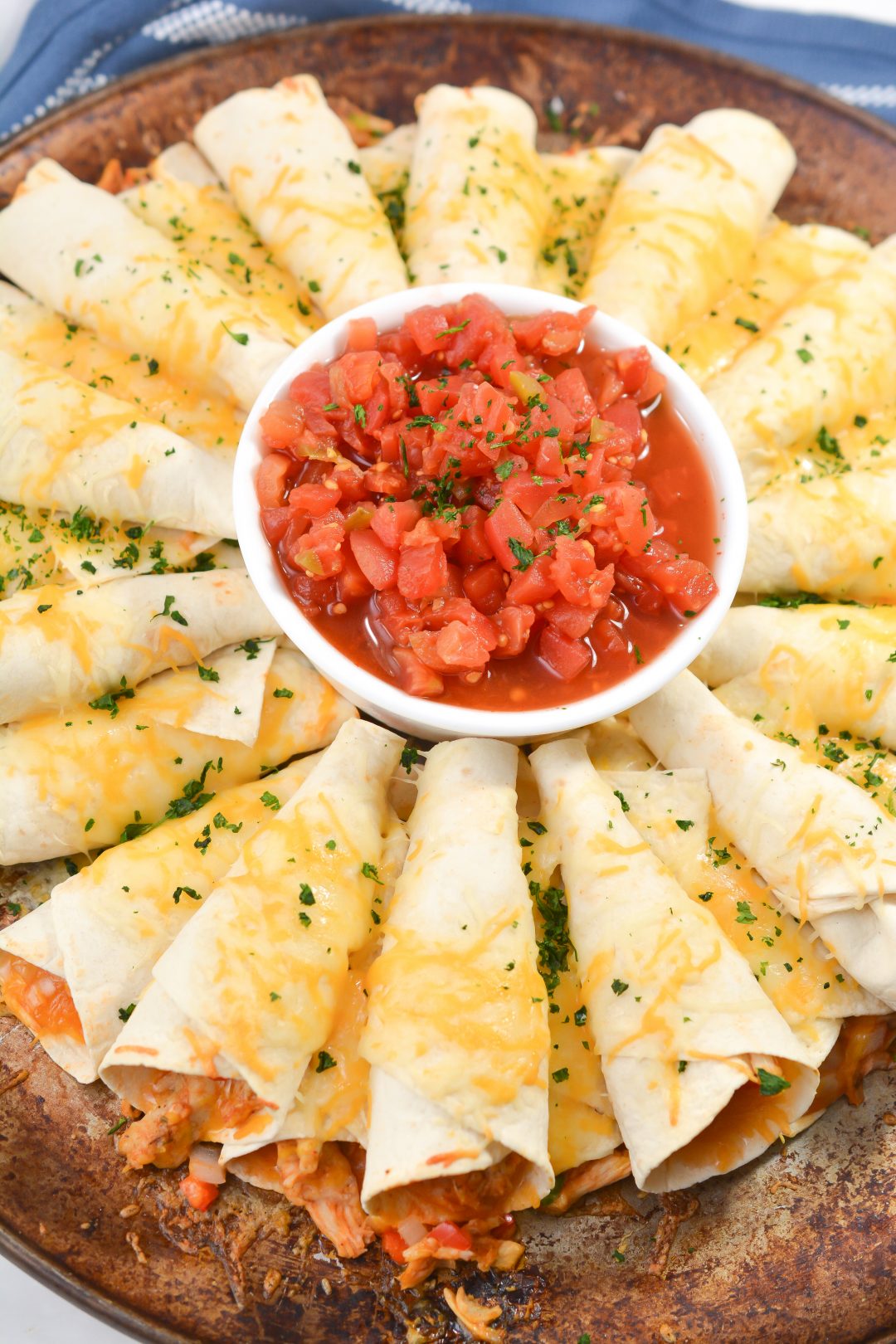 Blooming Quesadilla Ring Sweet Pea's Kitchen