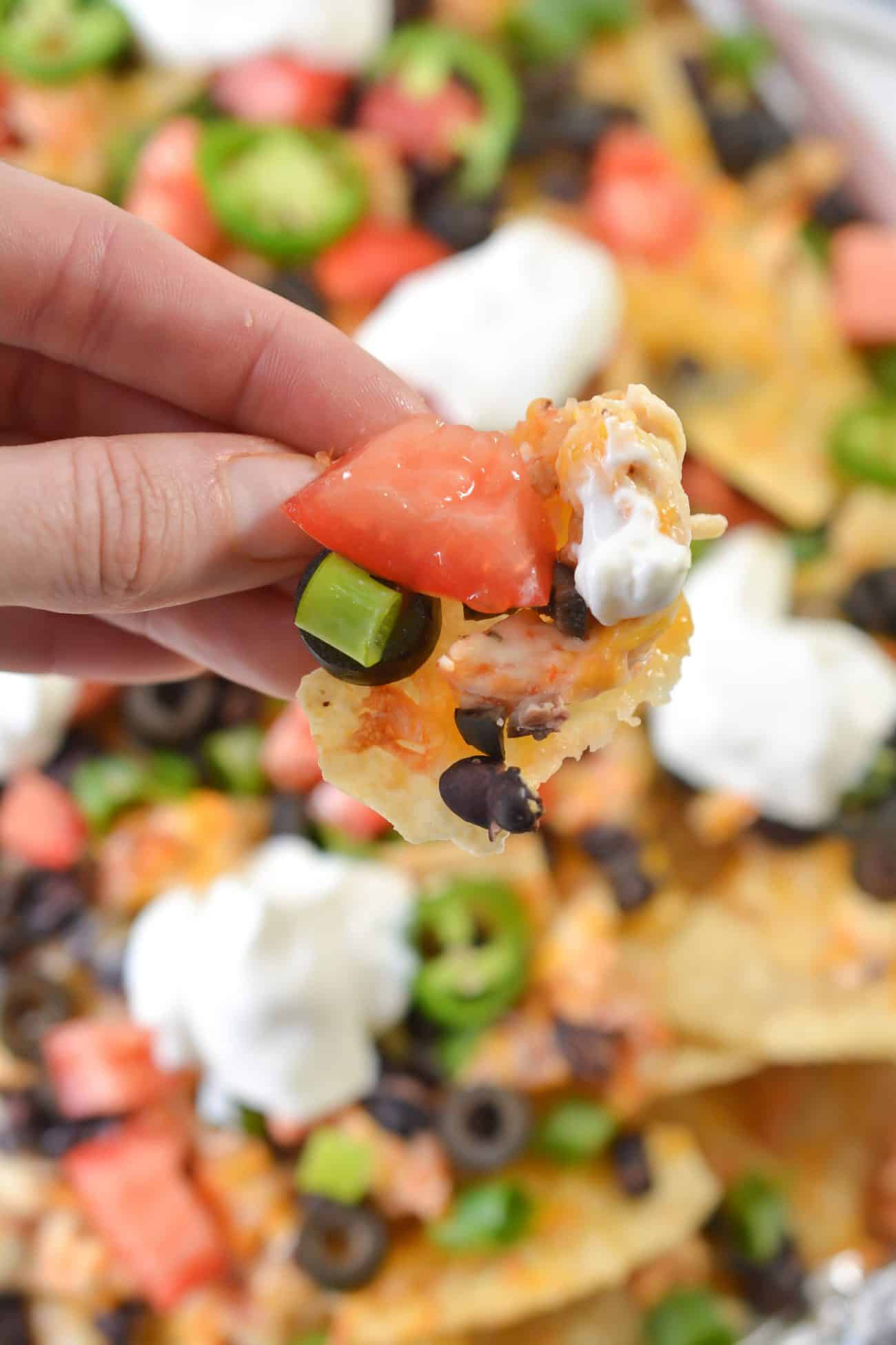 Chicken Nachos - Sweet Pea's Kitchen