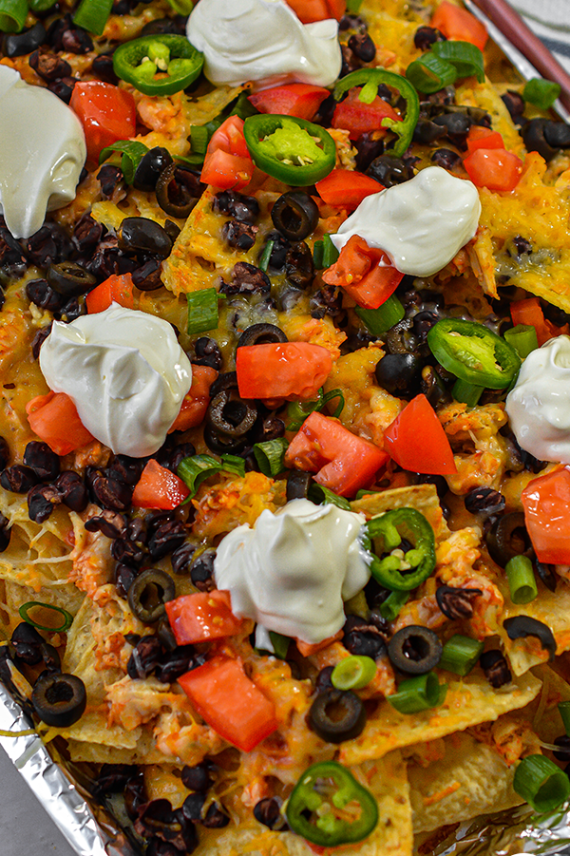 Chicken Healthy Nachos on Mini Bell Peppers Sweet Pea's Kitchen