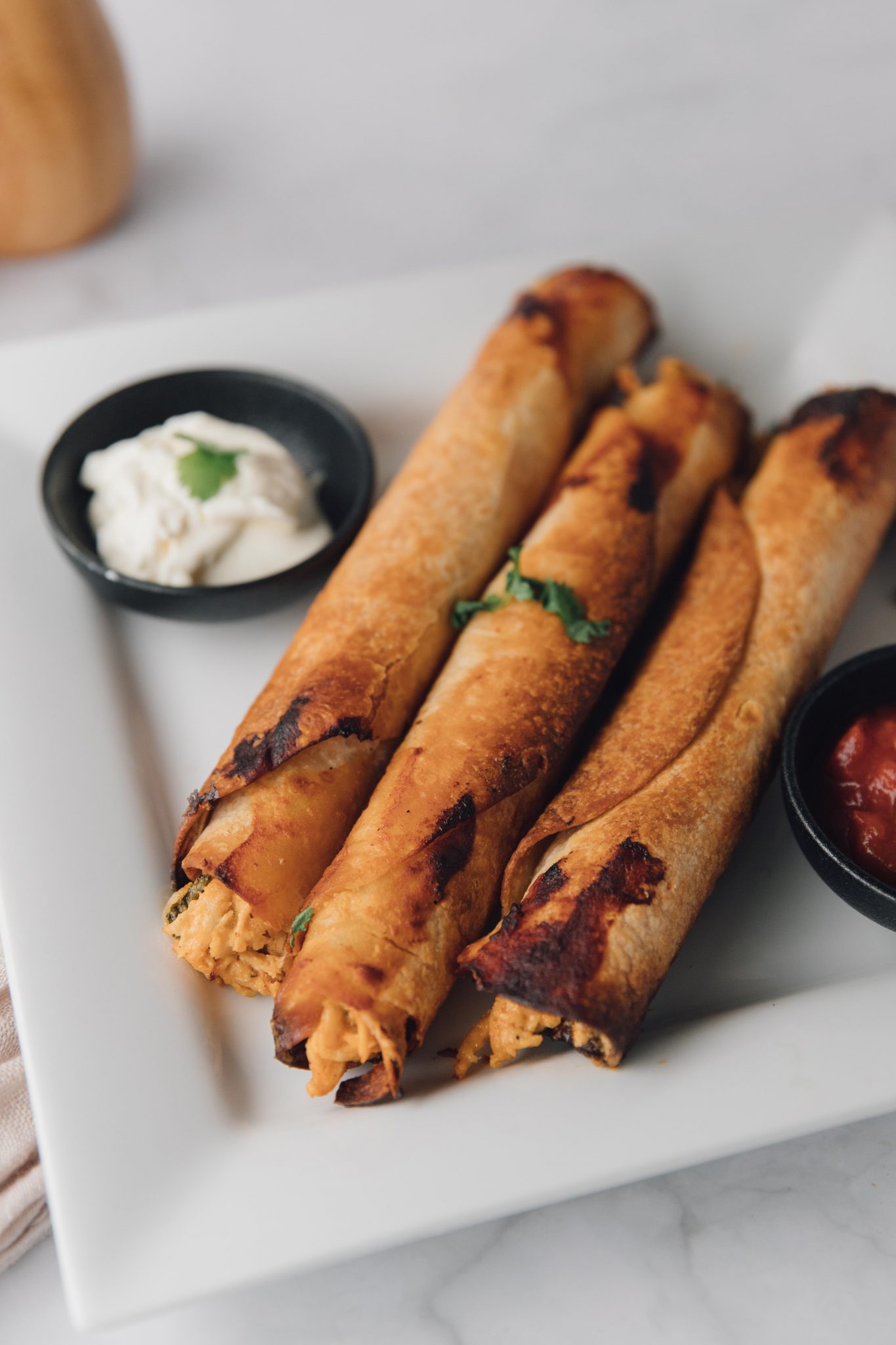 Beef Taquitos Recipe with Avocado Sauce Sweet Pea's Kitchen