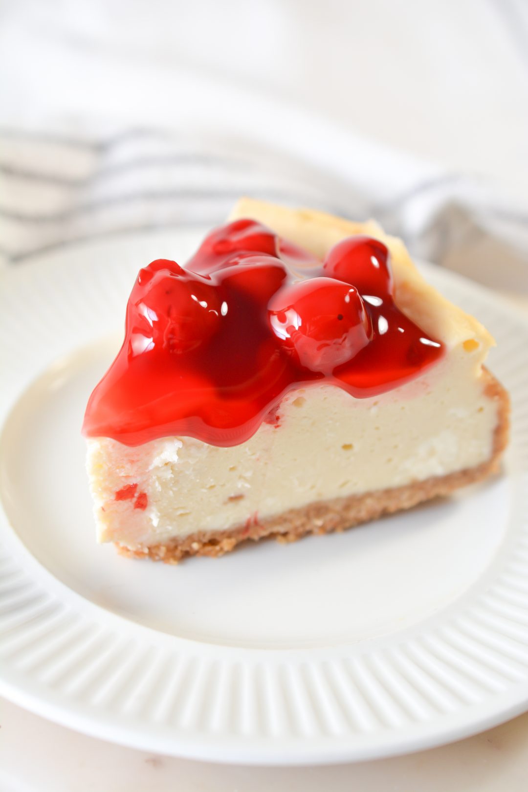 Classic New York Cheesecake - Sweet Pea's Kitchen