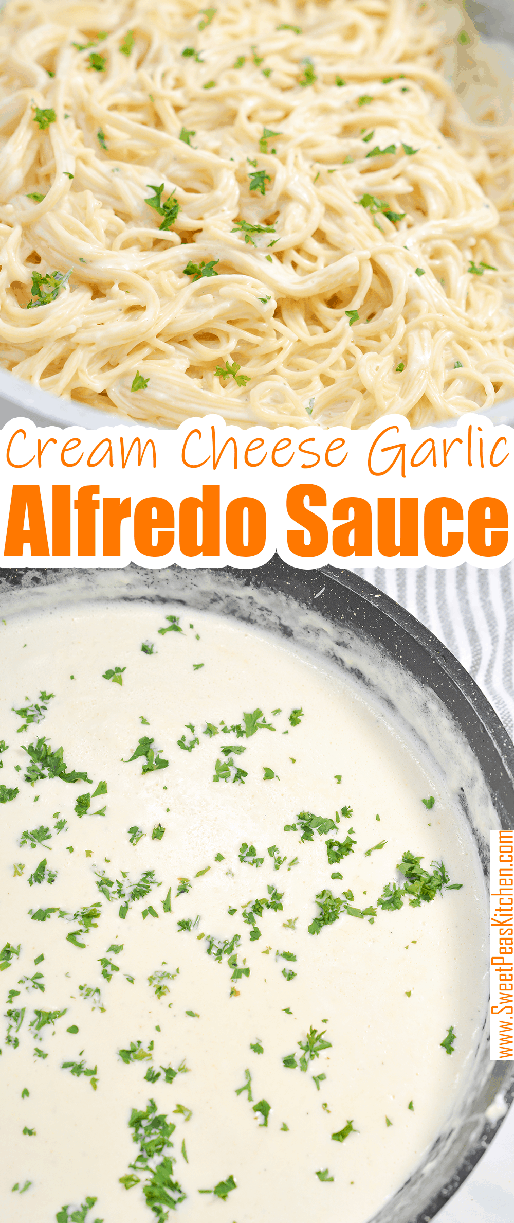 Cream Cheese Garlic Alfredo Sauce