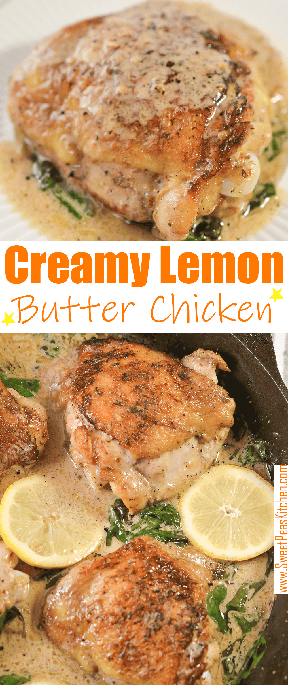 Creamy Lemon Butter Chicken - Sweet Pea's Kitchen