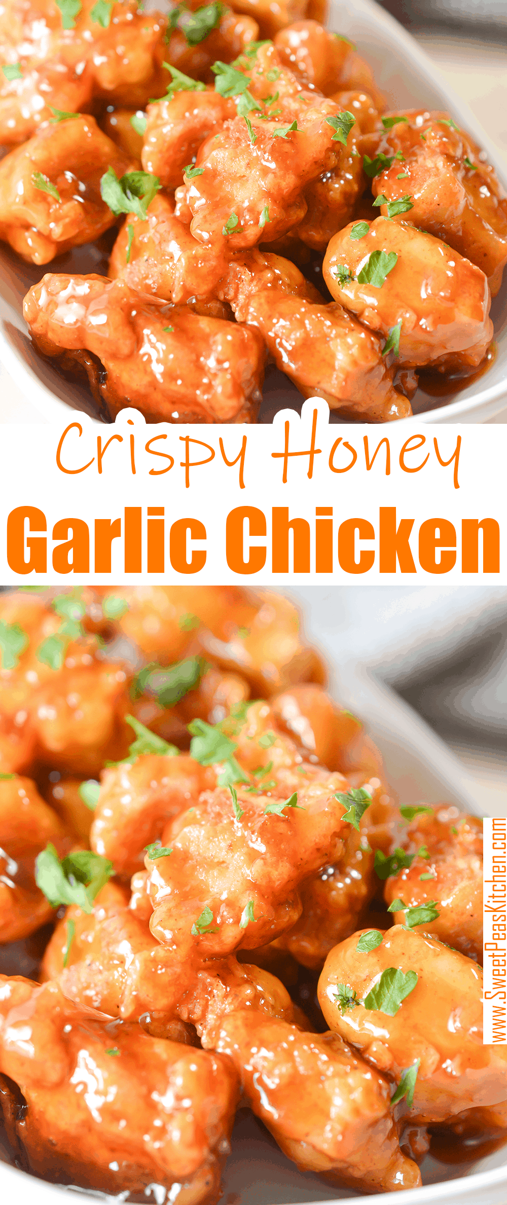 Crispy Honey Garlic Chicken
