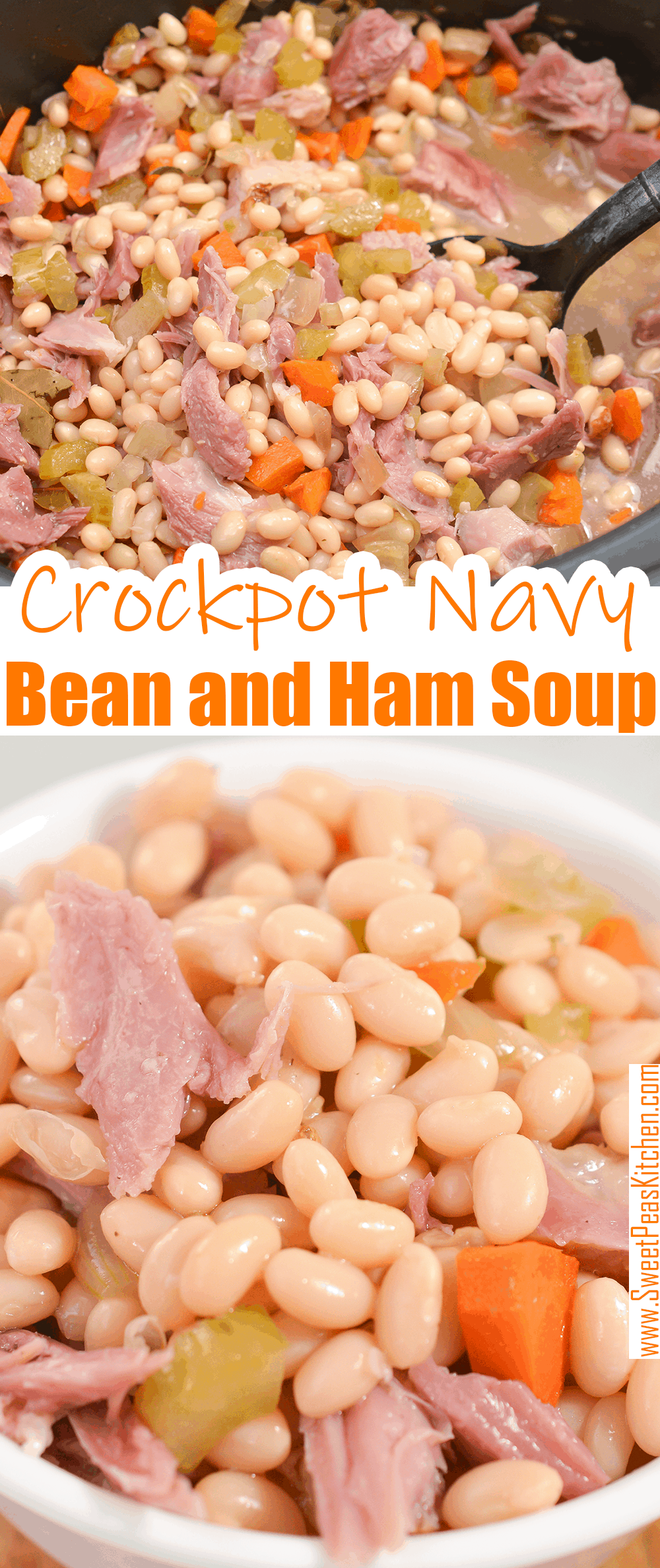 Crockpot Navy Bean and Ham Soup on pinterest