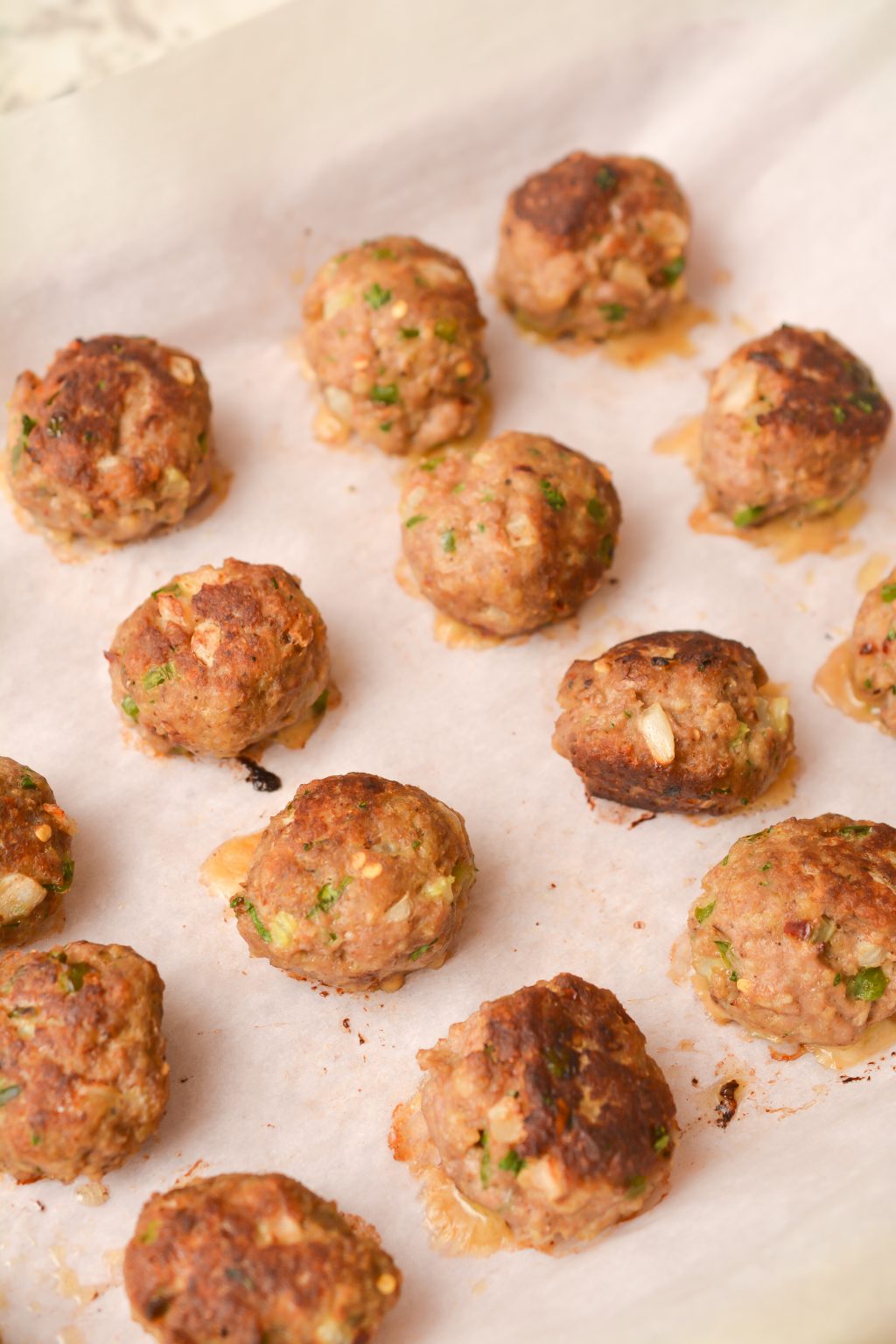 Honey Sriracha Turkey Meatballs Sweet Pea's Kitchen