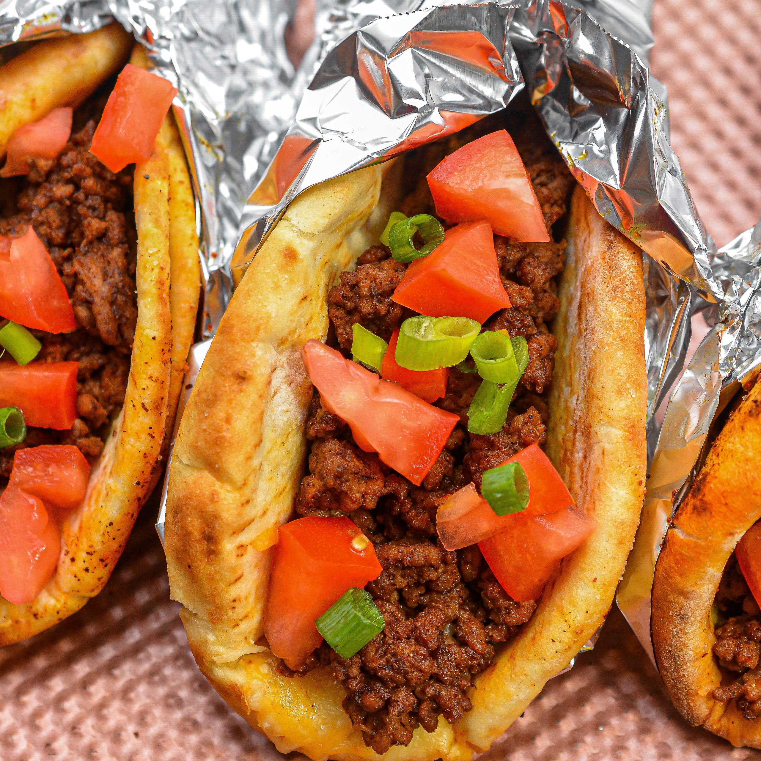 The Best Ground Beef Tacos - Garnish & Glaze