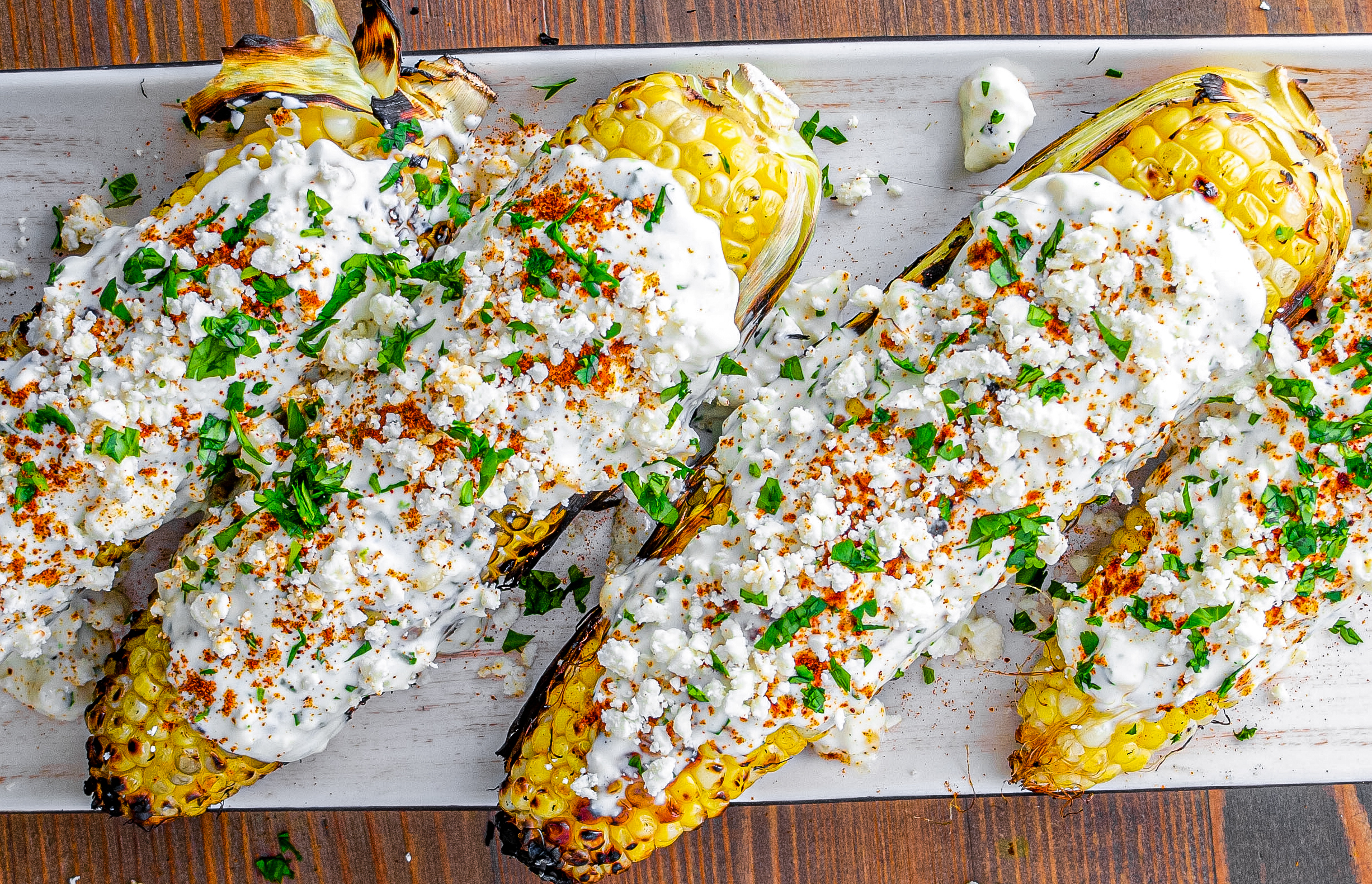 Mexican Street Corn With Panko - Lovely Little Kitchen