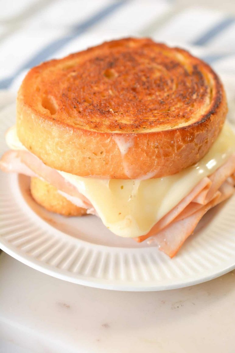 Grilled Turkey and Cheese Sandwich - Sweet Pea's Kitchen