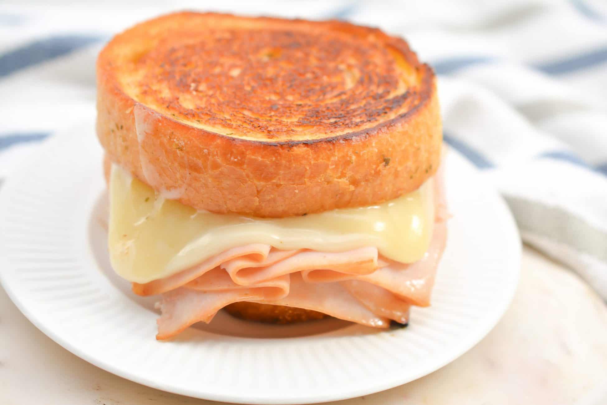 Grilled Turkey and Cheese Sandwich - Sweet Pea's Kitchen