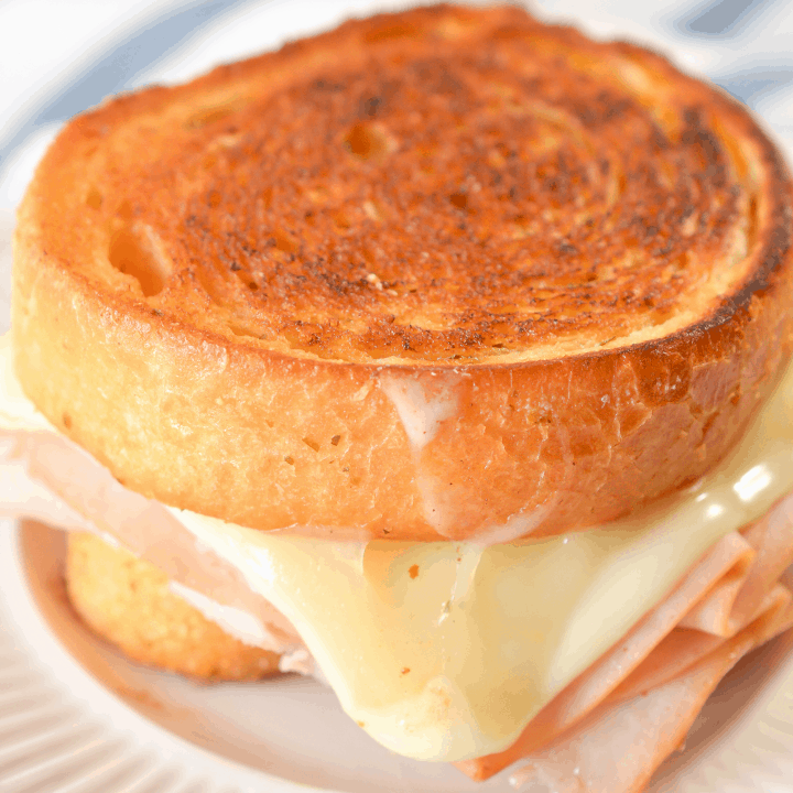 Grilled Turkey and Cheese Sandwich - Sweet Pea's Kitchen