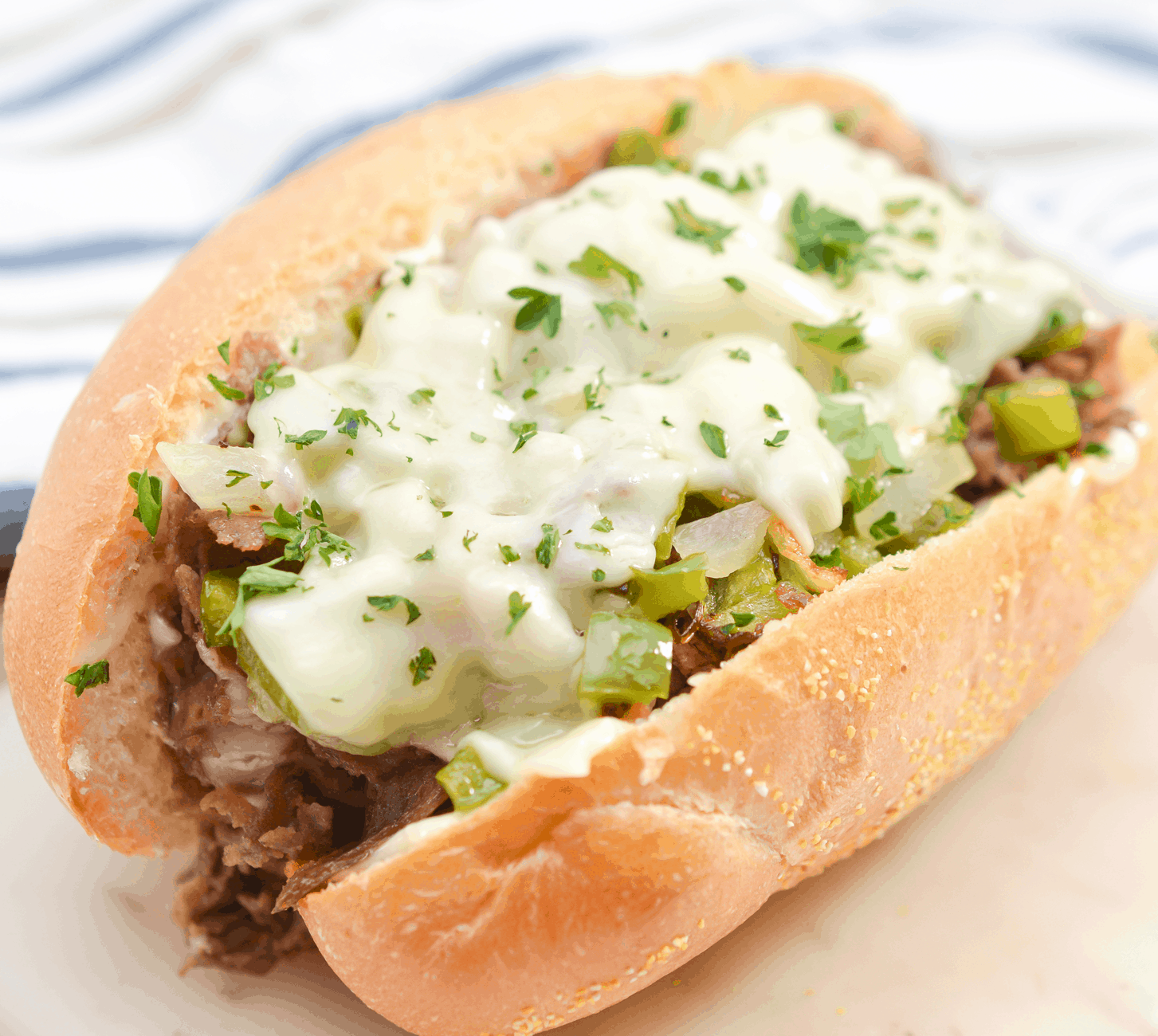 Homemade Cheesesteak Subs Sweet Pea's Kitchen