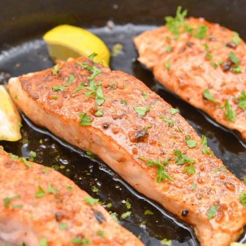 Honey Garlic Salmon - Sweet Pea's Kitchen