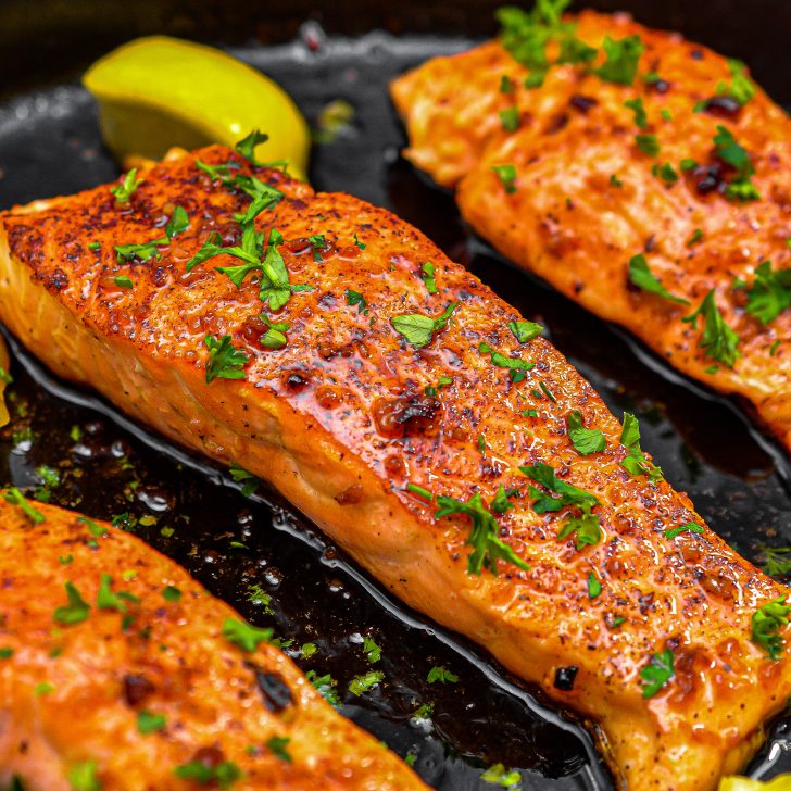 Honey Garlic Salmon - Sweet Pea's Kitchen