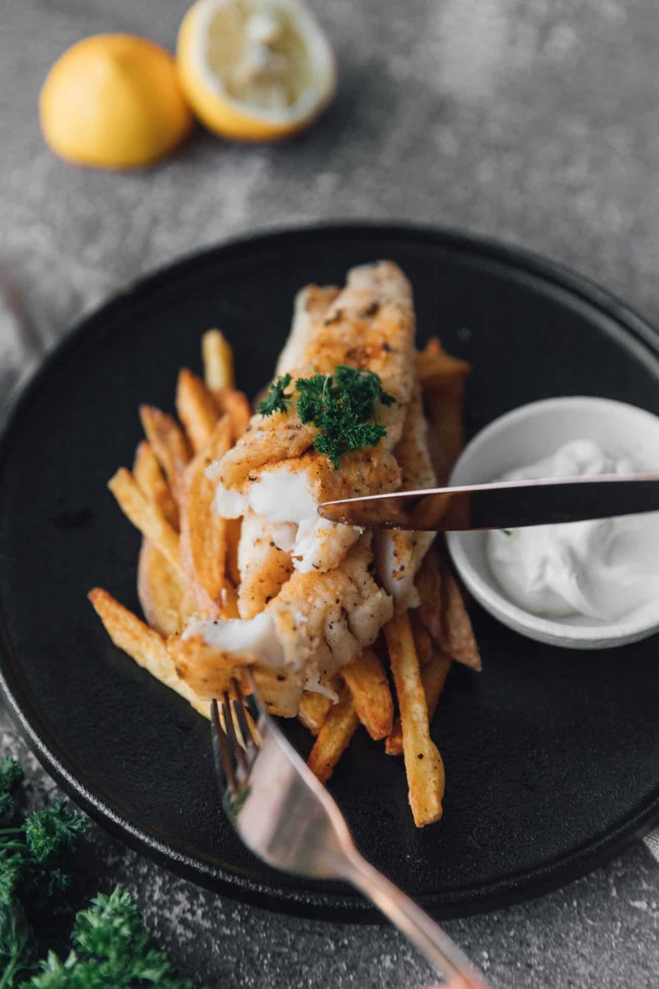 Lemon Pepper Fried Fish