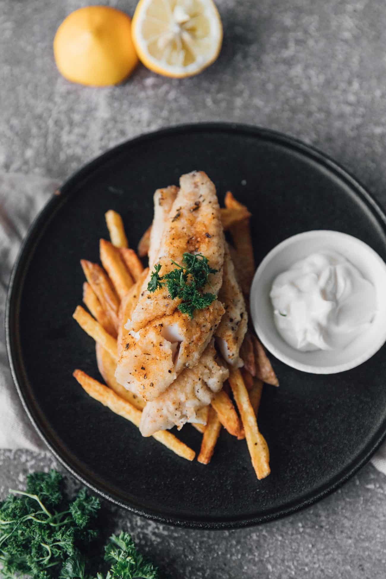 Lemon Pepper Fried Fish