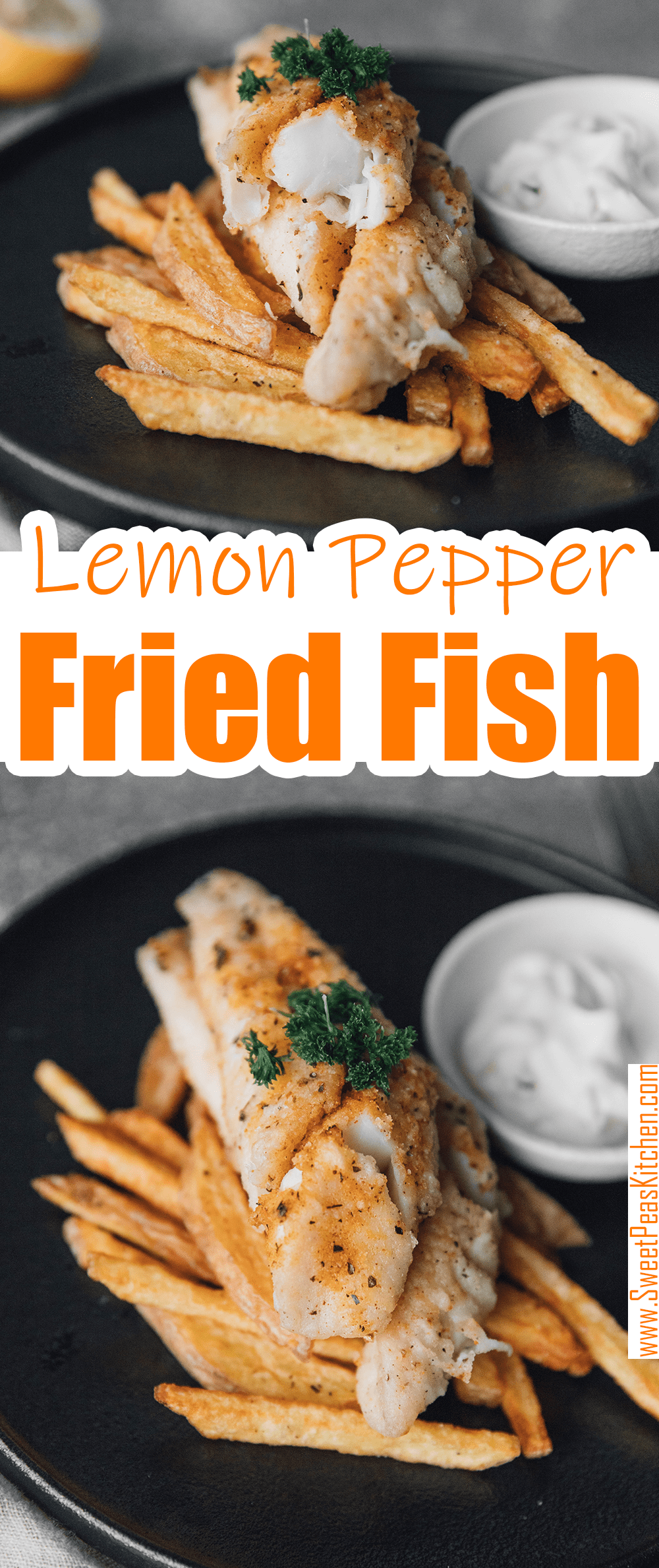 Lemon Pepper Fried Fish