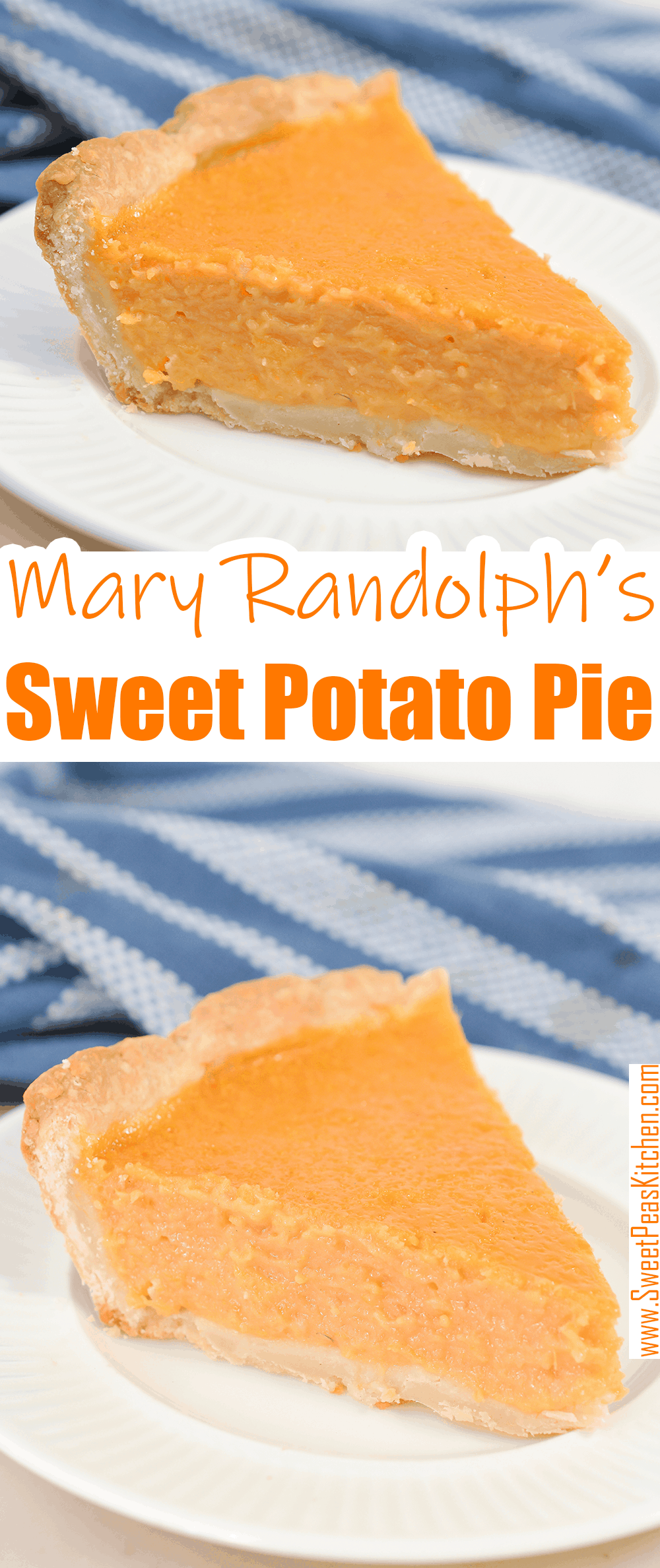 Mary Randolph's Sweet Potato Pie