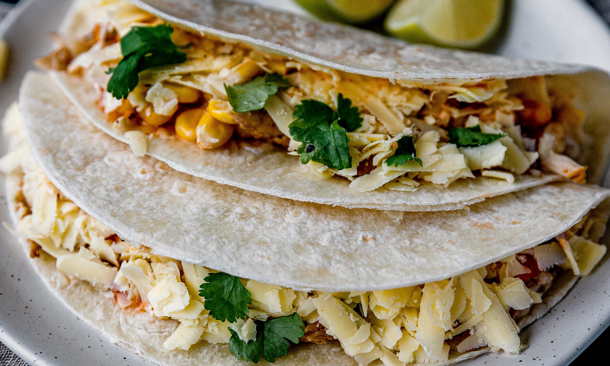 Mexican Street Corn Chicken Tacos - Sweet Pea's Kitchen