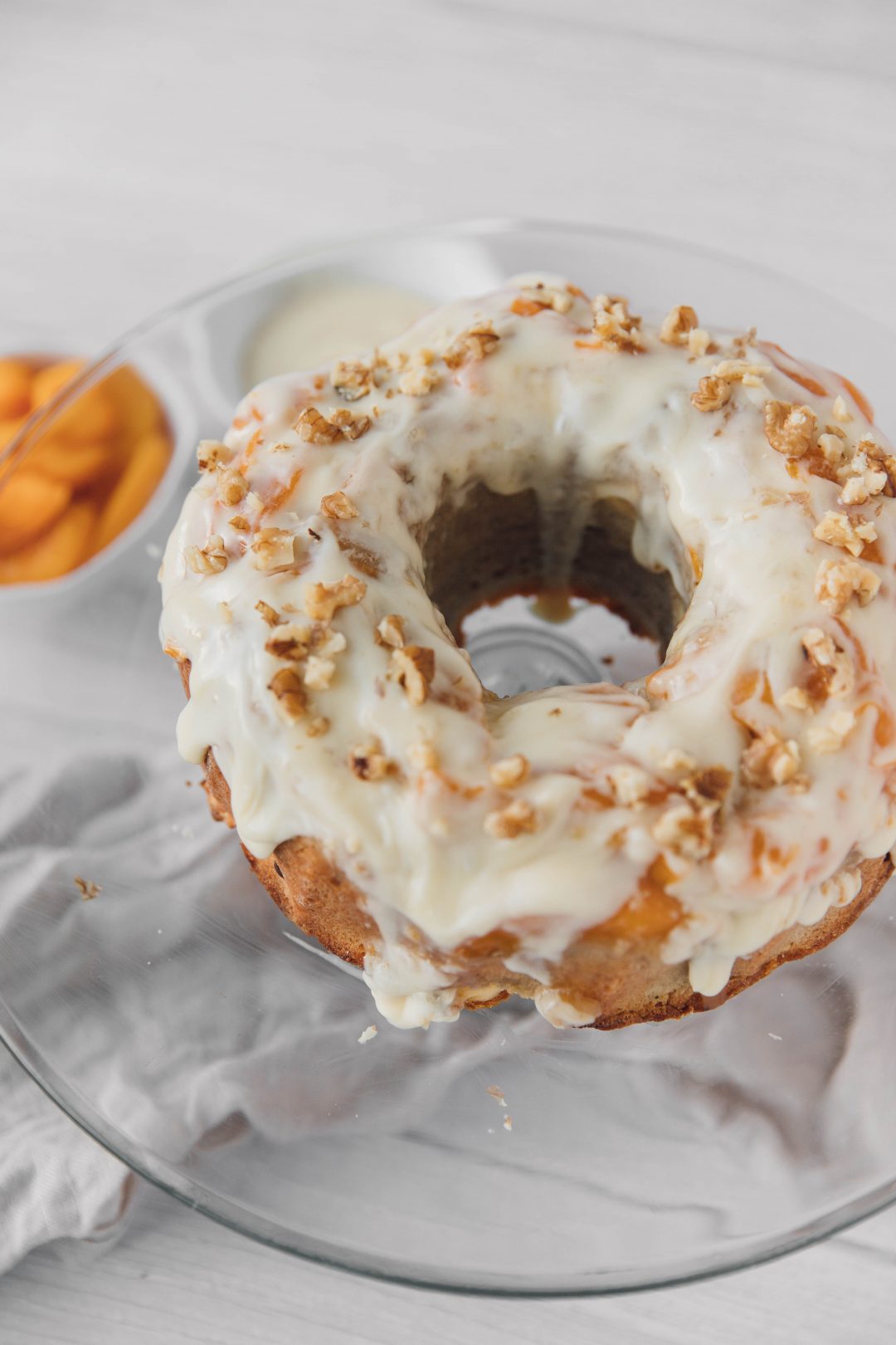 Peach Cobbler Pound Cake