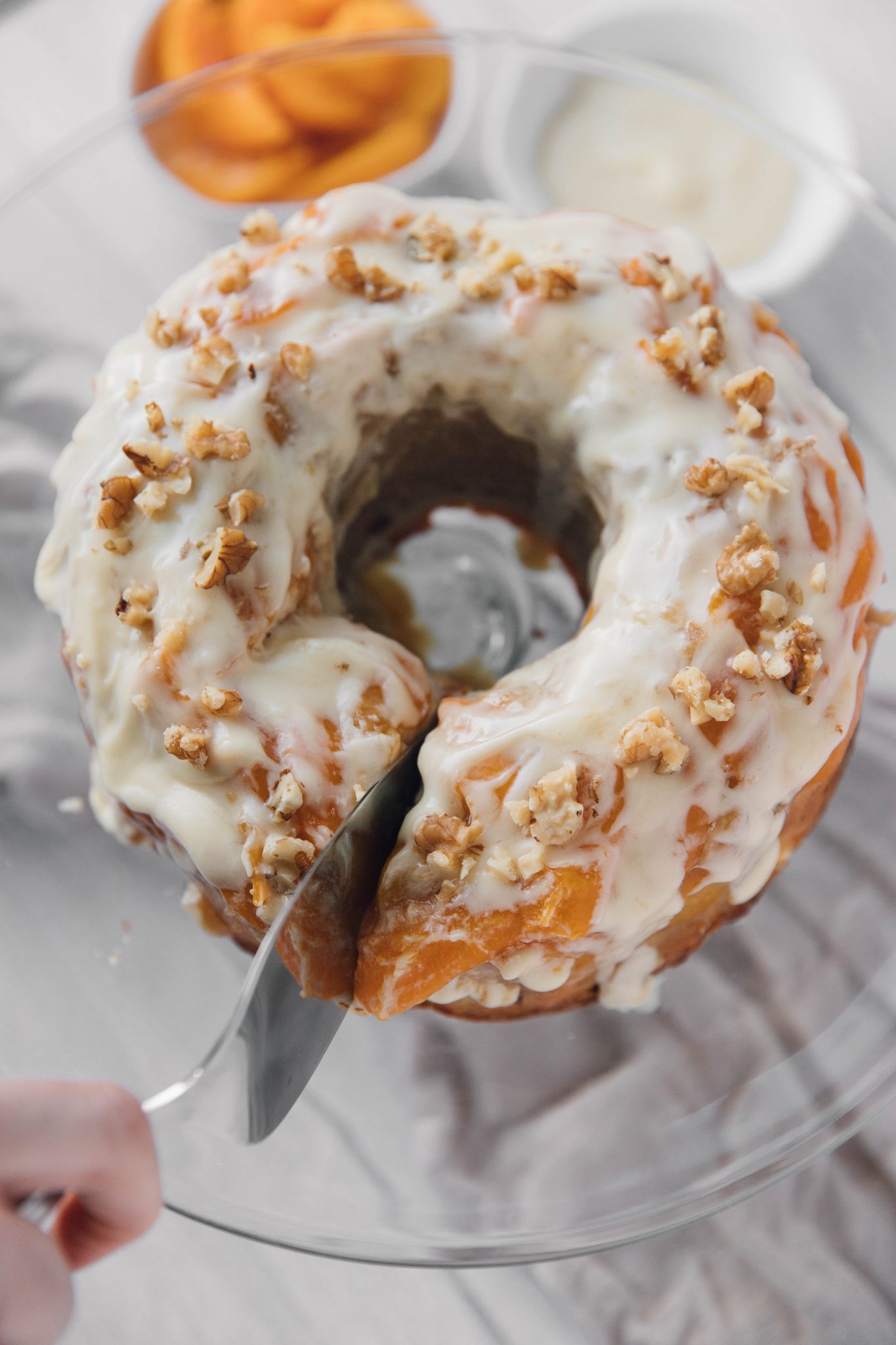 Peach Cobbler Pound Cake Sweet Pea's Kitchen