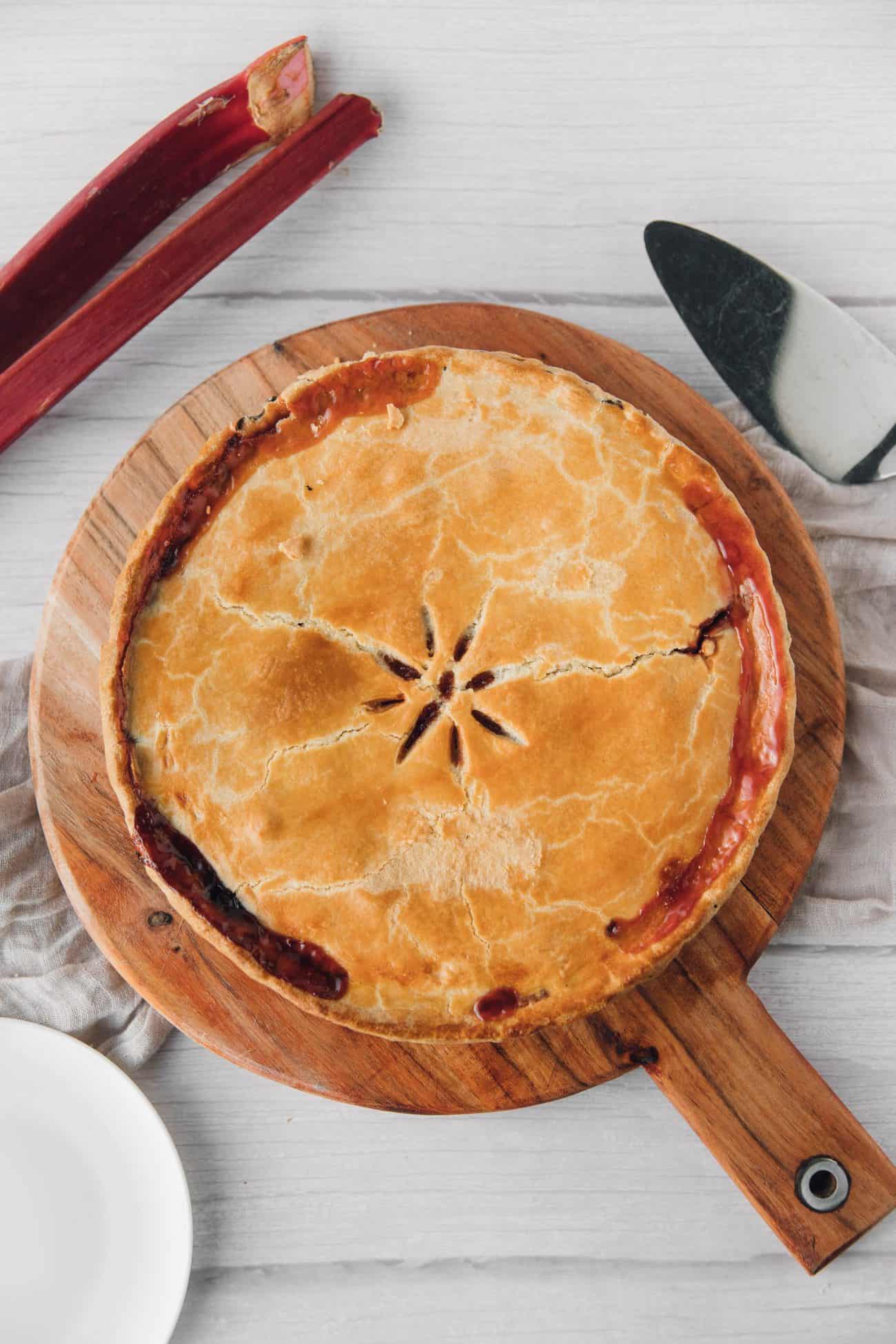 Strawberry Rhubarb Pie