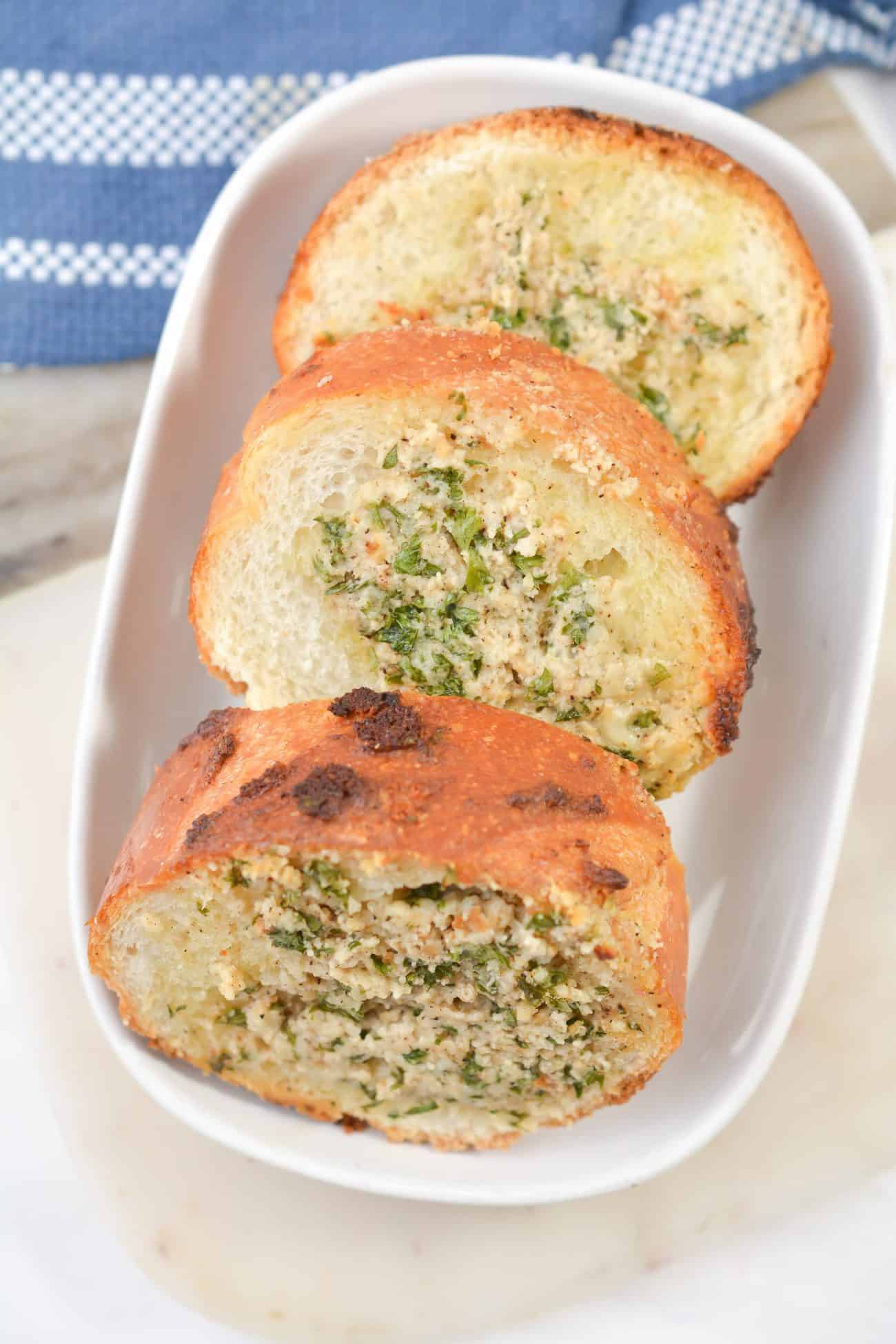  Stuffed garlic bread