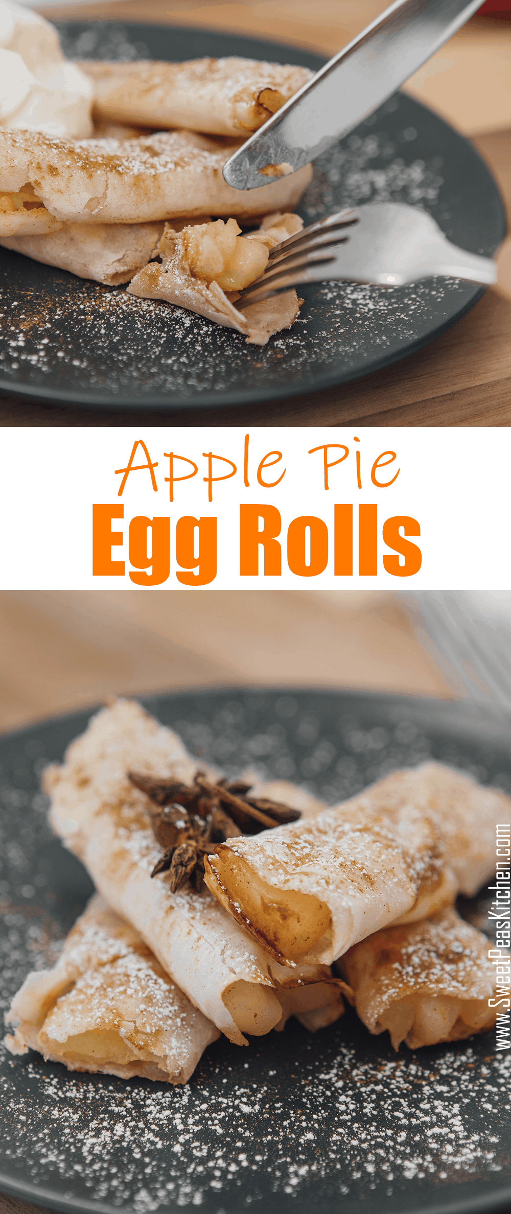 Apple Pie Egg Rolls