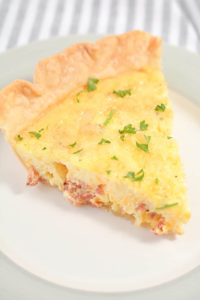 Bacon and Cheese Quiche Sweet Pea's Kitchen